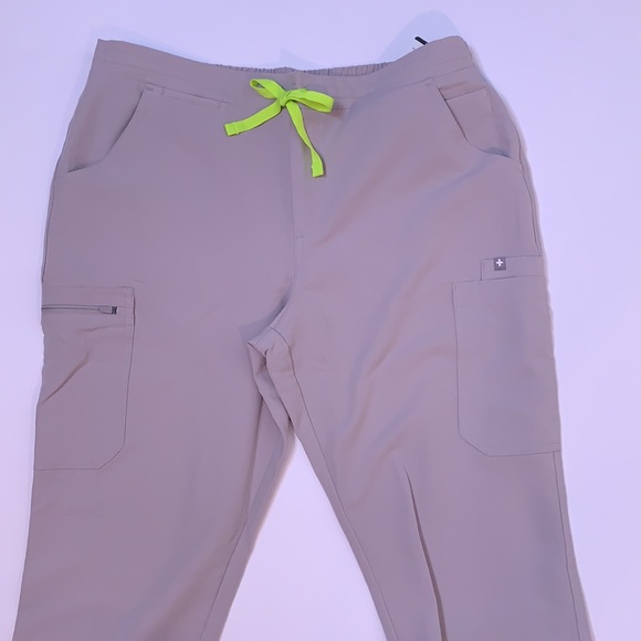 Figs Slate Yola Skinny scrub pants Petite Large - Picture 4 of 12